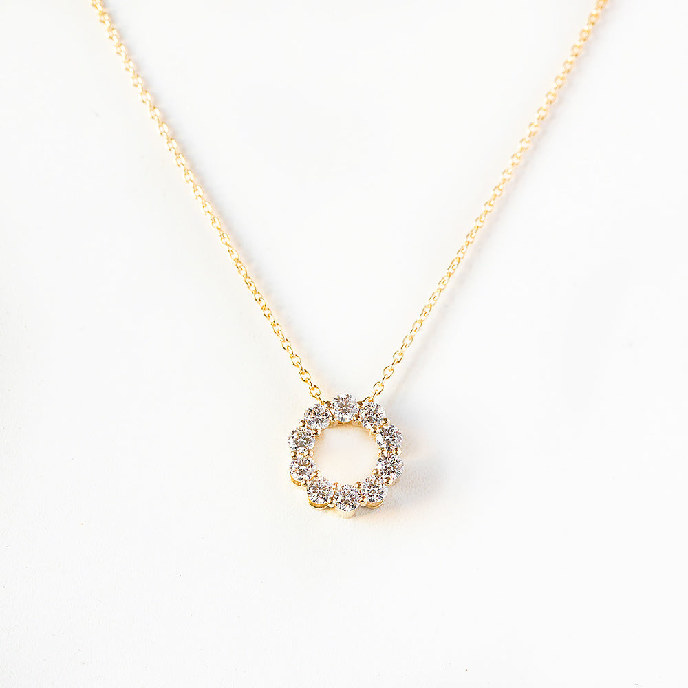 Circle of Life, Lab Diamond Pendant - 0.60ct
