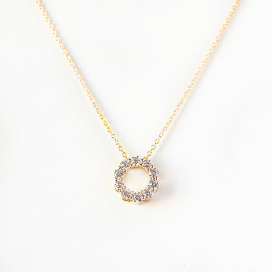 Circle of Life, Lab Diamond Pendant - 0.60ct