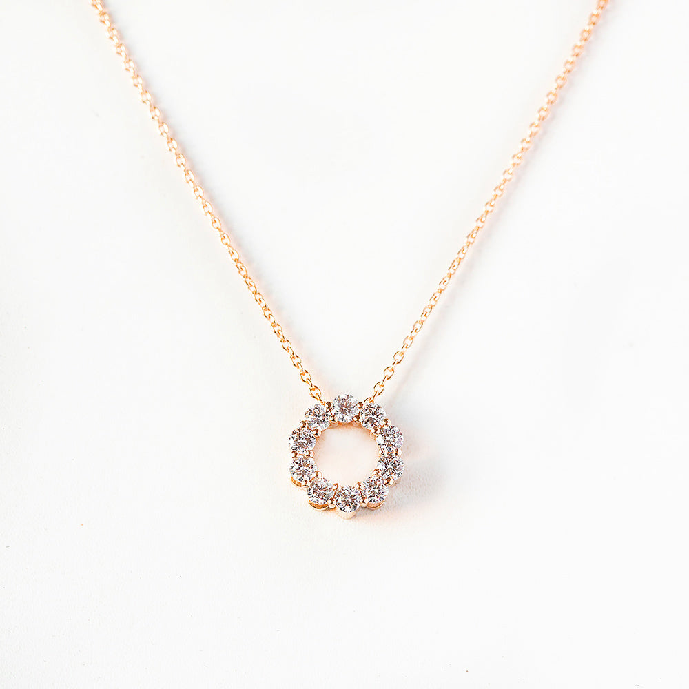 Circle of Life, Lab Diamond Pendant - 0.60ct