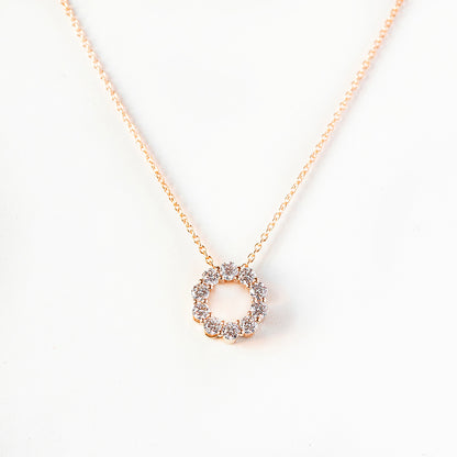 Circle of Life, Lab Diamond Pendant - 0.60ct - Victoria's Jewellery
