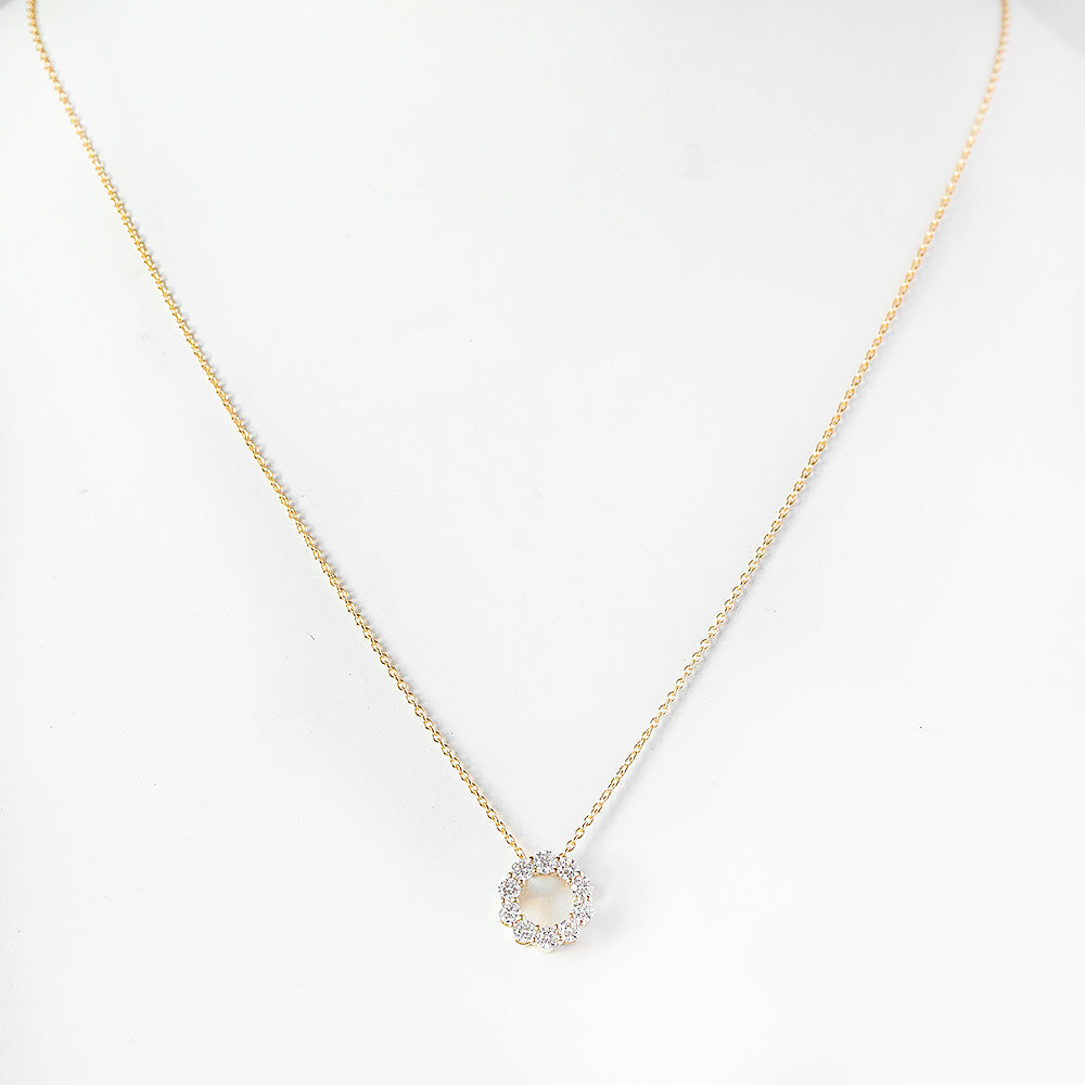 Circle of Life, Lab Diamond Pendant - 0.60ct