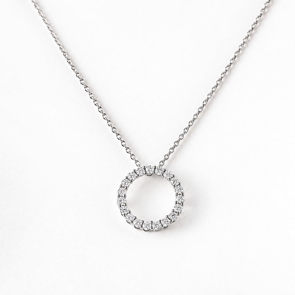 Circle of Life, Lab Diamond Pendant - 0.475ct