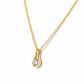 Savannah, a Round cut Lab Diamond Pendant