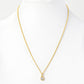 Savannah, a Round cut Lab Diamond Pendant