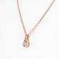 Savannah, a Round cut Lab Diamond Pendant