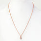 Savannah, a Round cut Lab Diamond Pendant