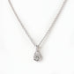 Savannah, a Round cut Lab Diamond Pendant
