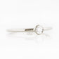 Round Brilliant cut Diamond Promise Ring in White Gold - Victoria's Jewellery