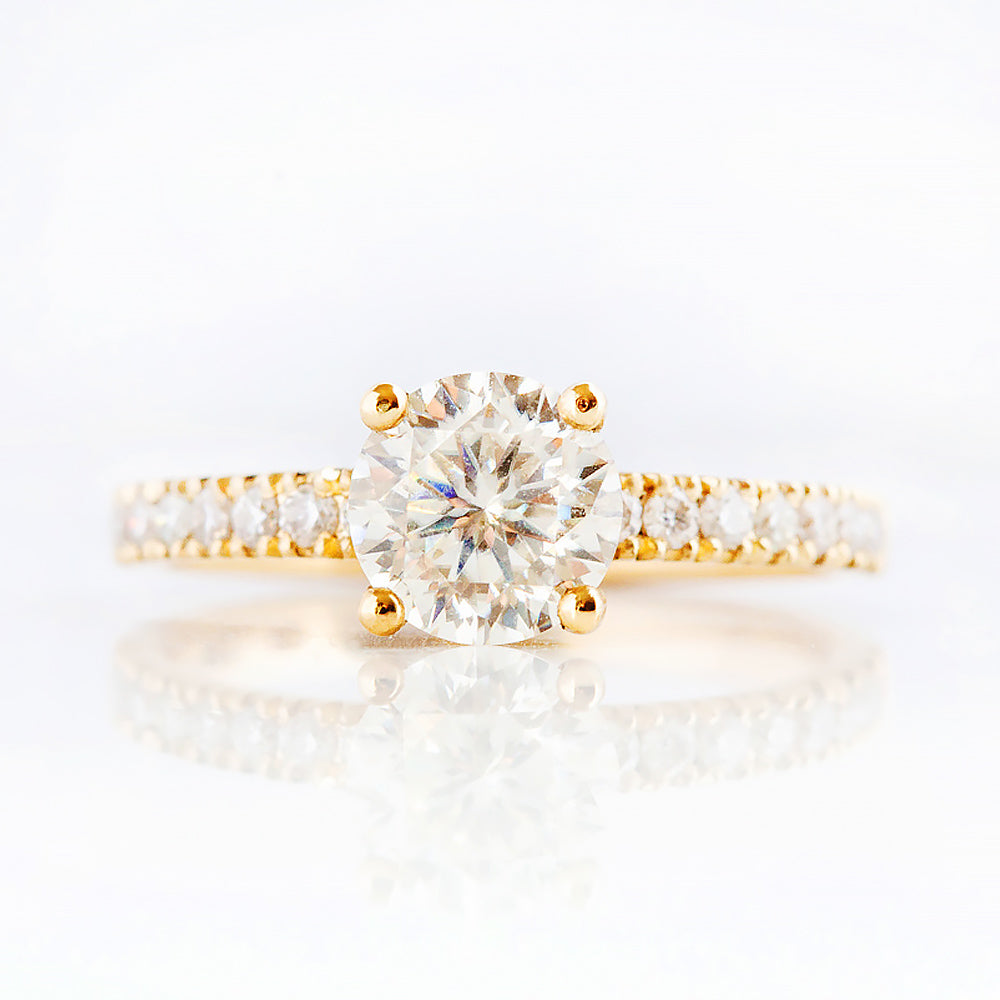 Emma, a Brilliant cut Lab Diamond Engagement Ring - 1ct