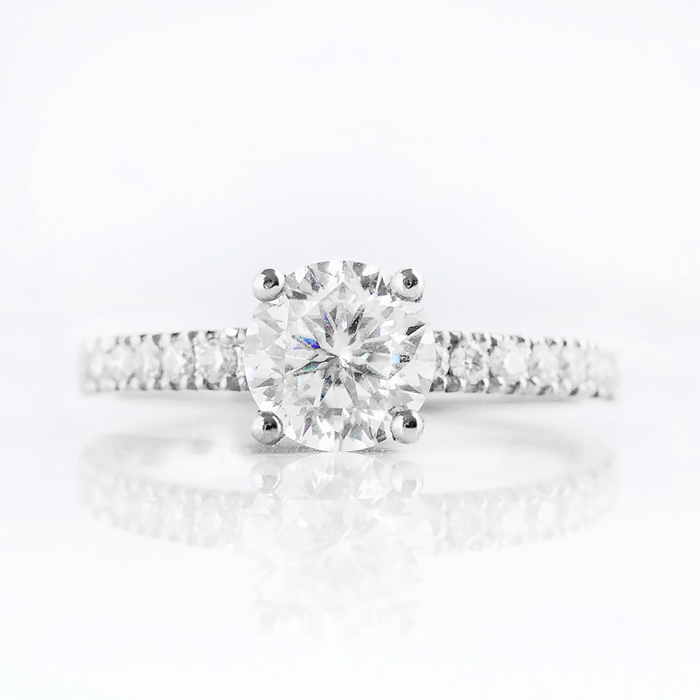 Emma, a Brilliant cut Lab Diamond Engagement Ring - 1ct