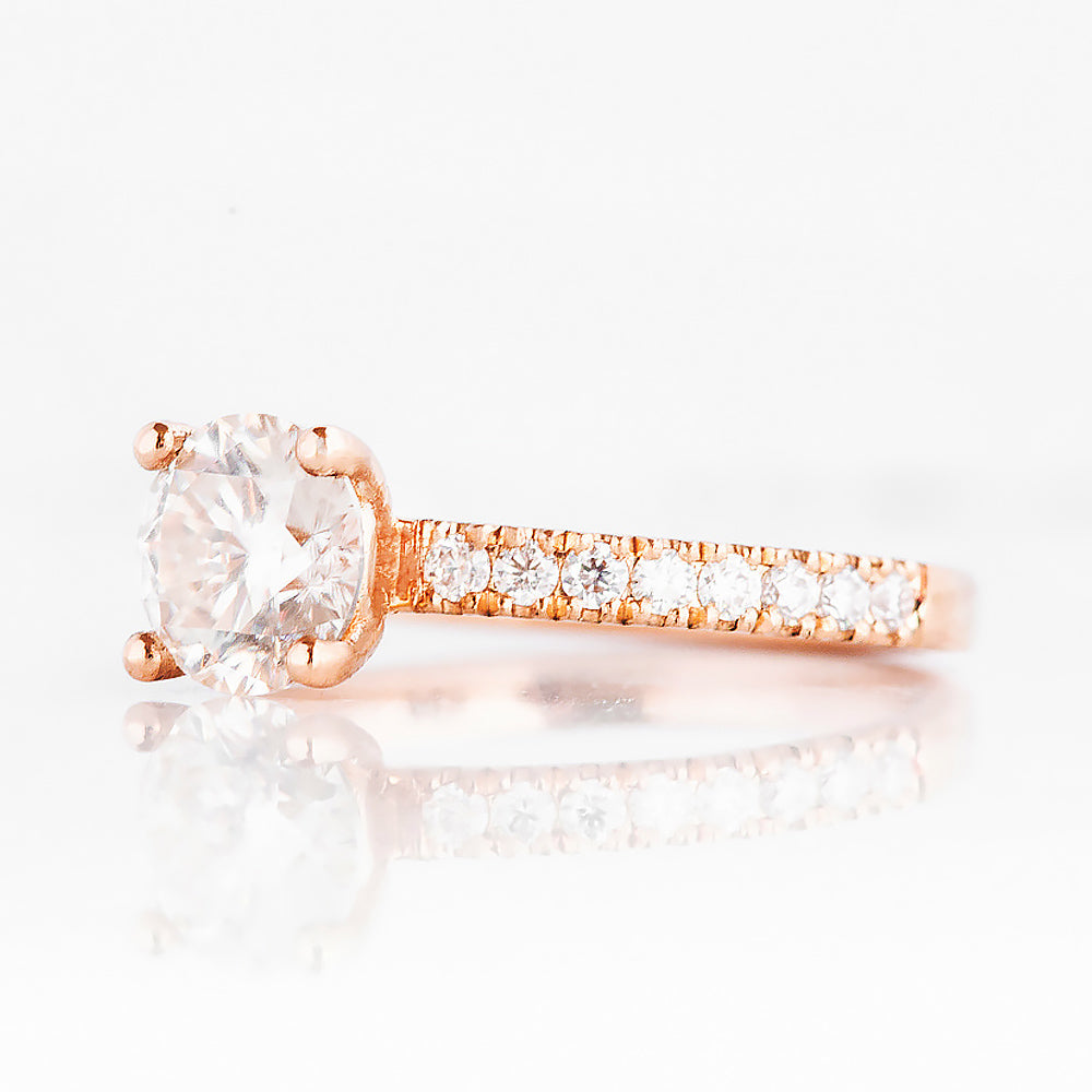 Emma, a Brilliant cut Lab Diamond Engagement Ring - 1ct