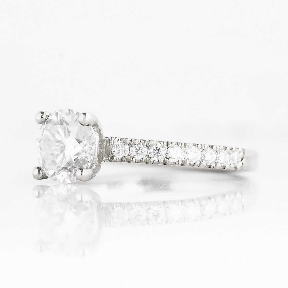 Emma, a Brilliant cut Lab Diamond Engagement Ring - 1ct