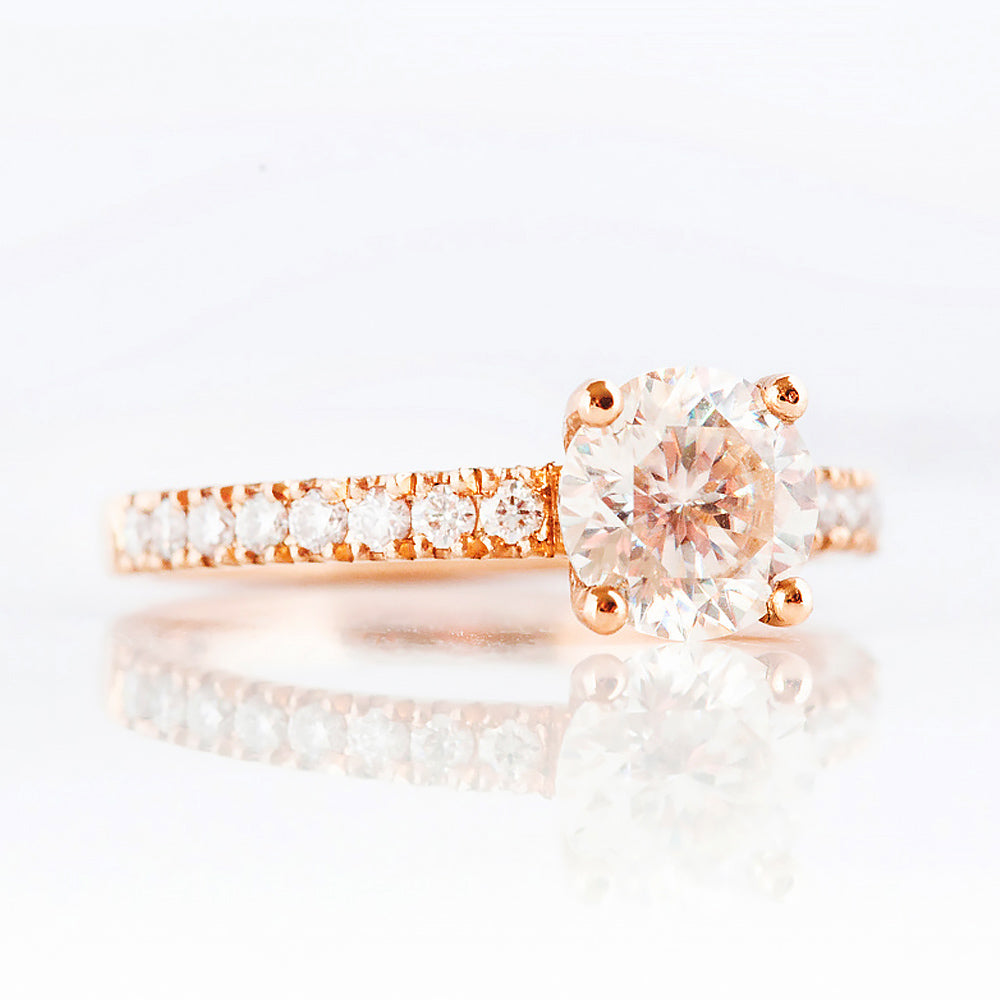 Emma, a Brilliant cut Lab Diamond Engagement Ring - 1ct