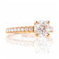 Emma, a Round cut Lab Diamond Ring - 1ct - Victoria's Jewellery