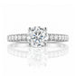 Emma, a Round cut Lab Diamond Ring - 1ct - Victoria's Jewellery