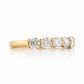 Seven, a Lab Diamond Half Eternity Ring - Victoria's Jewellery