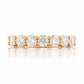 Seven, a Mined Diamond Half Eternity Ring - Victoria's Jewellery