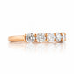 Seven, a Mined Diamond Half Eternity Ring - Victoria's Jewellery