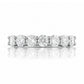 Seven, a Lab Diamond Half Eternity Ring - Victoria's Jewellery
