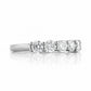 Seven, a Lab Diamond Half Eternity Ring - Victoria's Jewellery