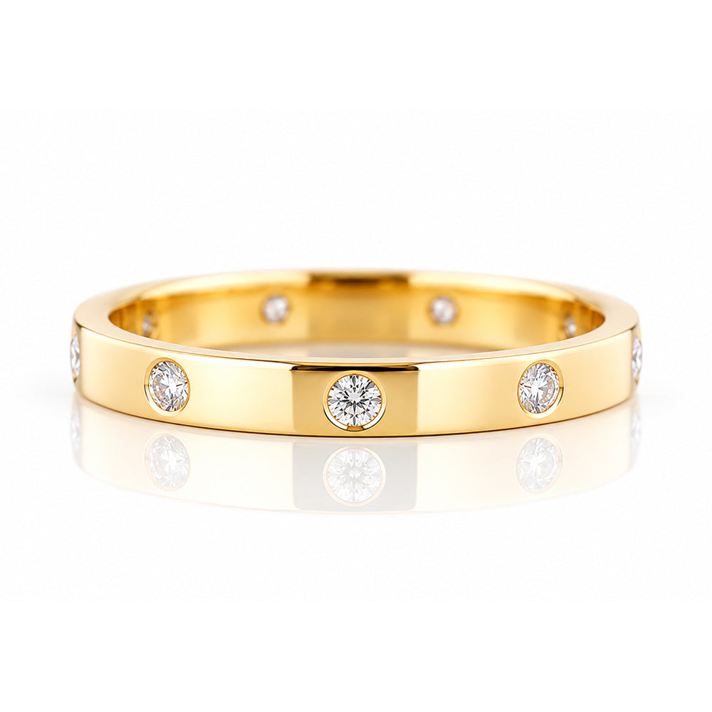 Hester, a Diamond Full Eternity Ring - Victoria's Jewellery
