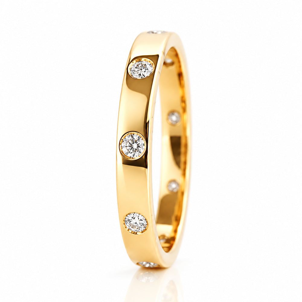Hester, a Diamond Full Eternity Ring - Victoria's Jewellery