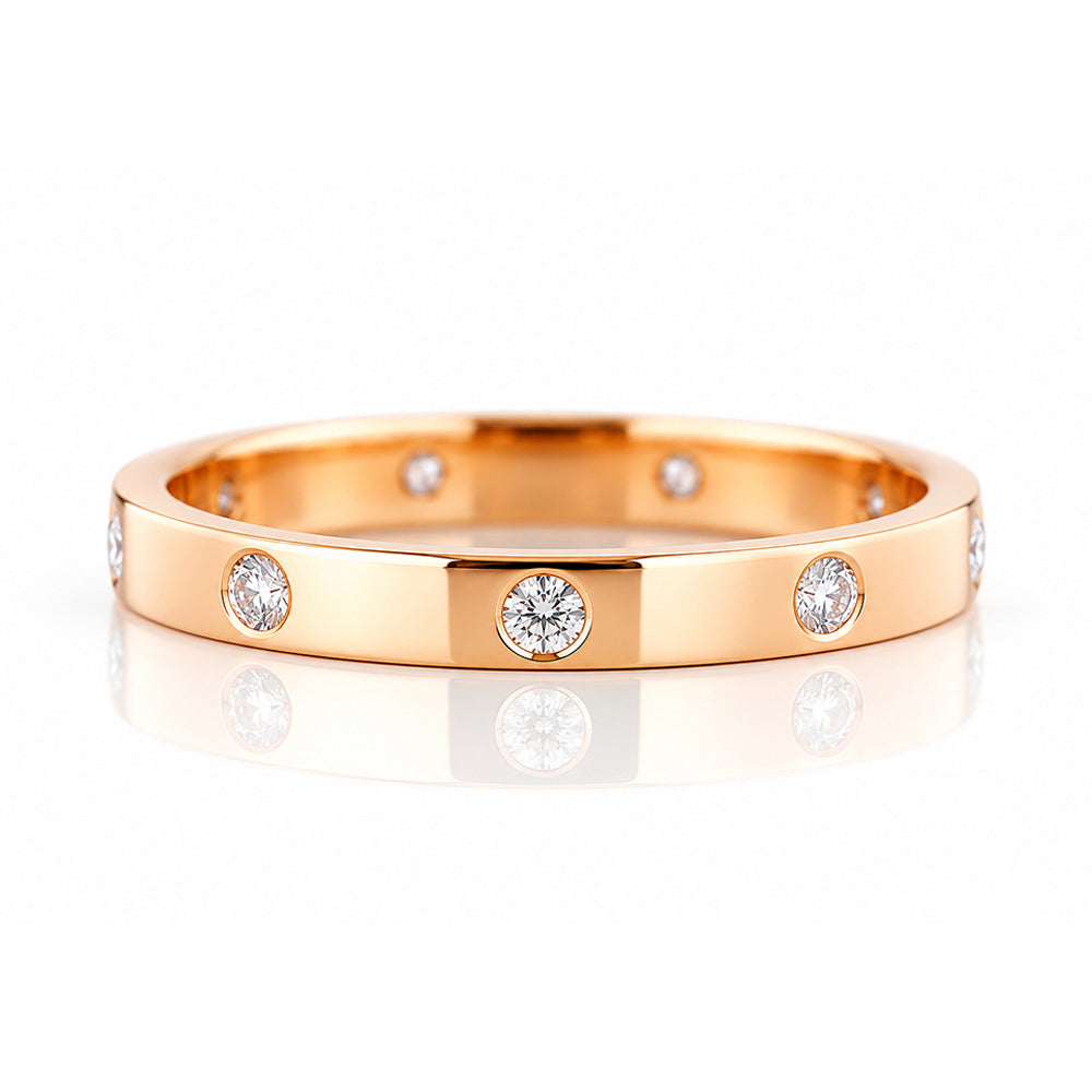 Hester, a Diamond Full Eternity Ring - Victoria's Jewellery