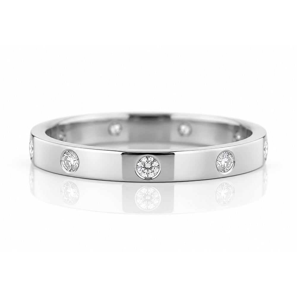 Hester, a Diamond Full Eternity Ring - Victoria's Jewellery