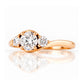 Ava, a Lab Diamond Trilogy Ring