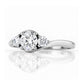 Ava, a Lab Diamond Trilogy Ring