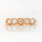 Zelrese, a Mined Diamond Half Eternity Ring - Victoria's Jewellery