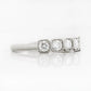 Zelrese, a Lab Diamond Half Eternity Ring - Victoria's Jewellery