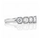 Zelrese, a Lab Diamond Half Eternity Ring - Victoria's Jewellery
