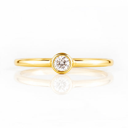Kylie, a Lab Diamond Promise Ring - Victoria's Jewellery