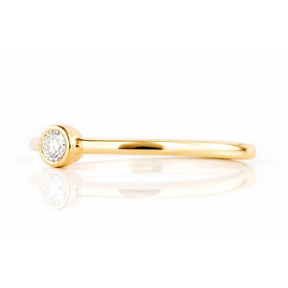 Kylie, a Lab Diamond Promise Ring - Victoria's Jewellery