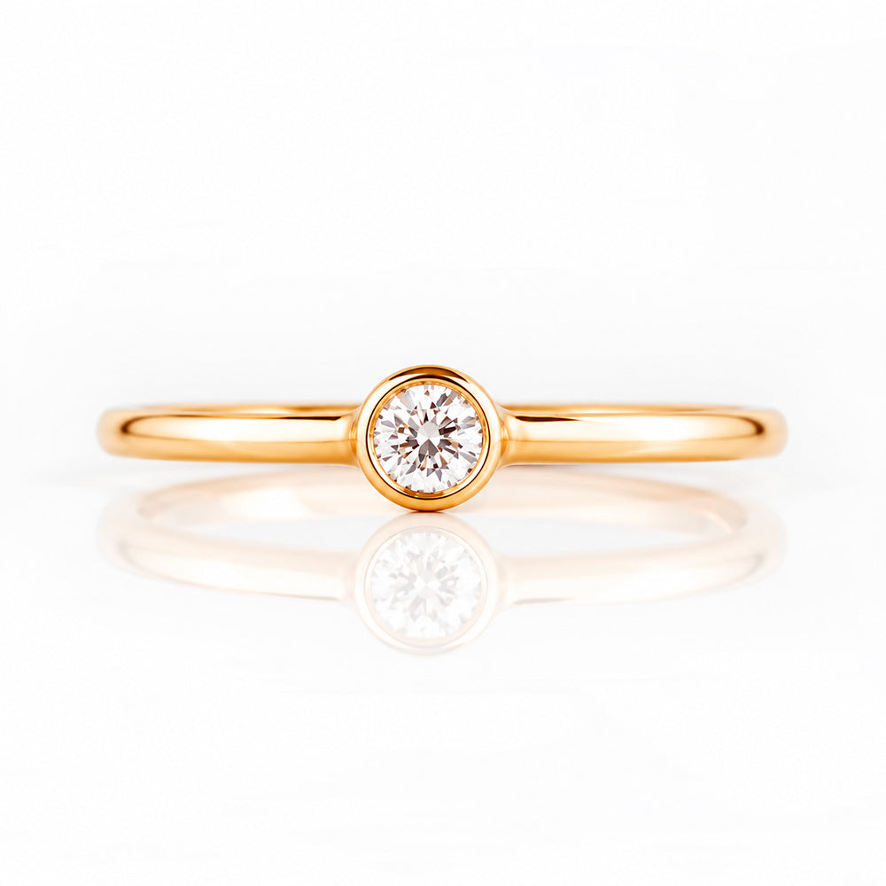 Kylie, a Lab Diamond Promise Ring - Victoria's Jewellery