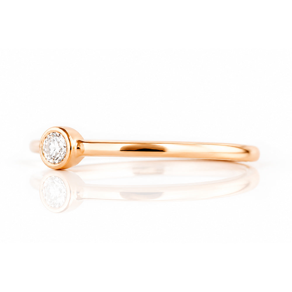 Kylie, a Lab Diamond Promise Ring - Victoria's Jewellery