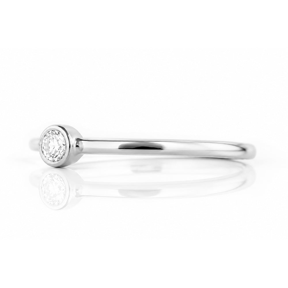 Kylie, a Lab Diamond Promise Ring - Victoria's Jewellery