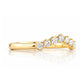 Camilla, a Lab Diamond Curved Wedding Ring - Victoria's Jewellery