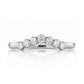 Camilla, a Lab Diamond Curved Wedding Ring - Victoria's Jewellery