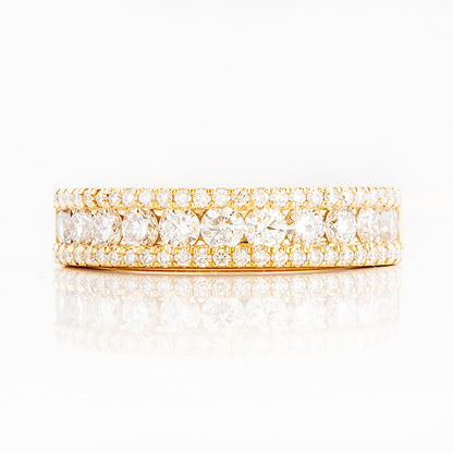 Sofia, a Lab Diamond Half Eternity Ring - Victoria's Jewellery