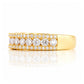 Sofia, a Lab Diamond Half Eternity Ring - Victoria's Jewellery