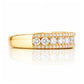 Sofia, a Lab Diamond Half Eternity Ring - Victoria's Jewellery
