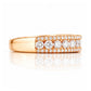 Sofia, a Lab Diamond Half Eternity Ring - Victoria's Jewellery