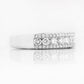 Sofia, a Lab Diamond Half Eternity Ring - Victoria's Jewellery