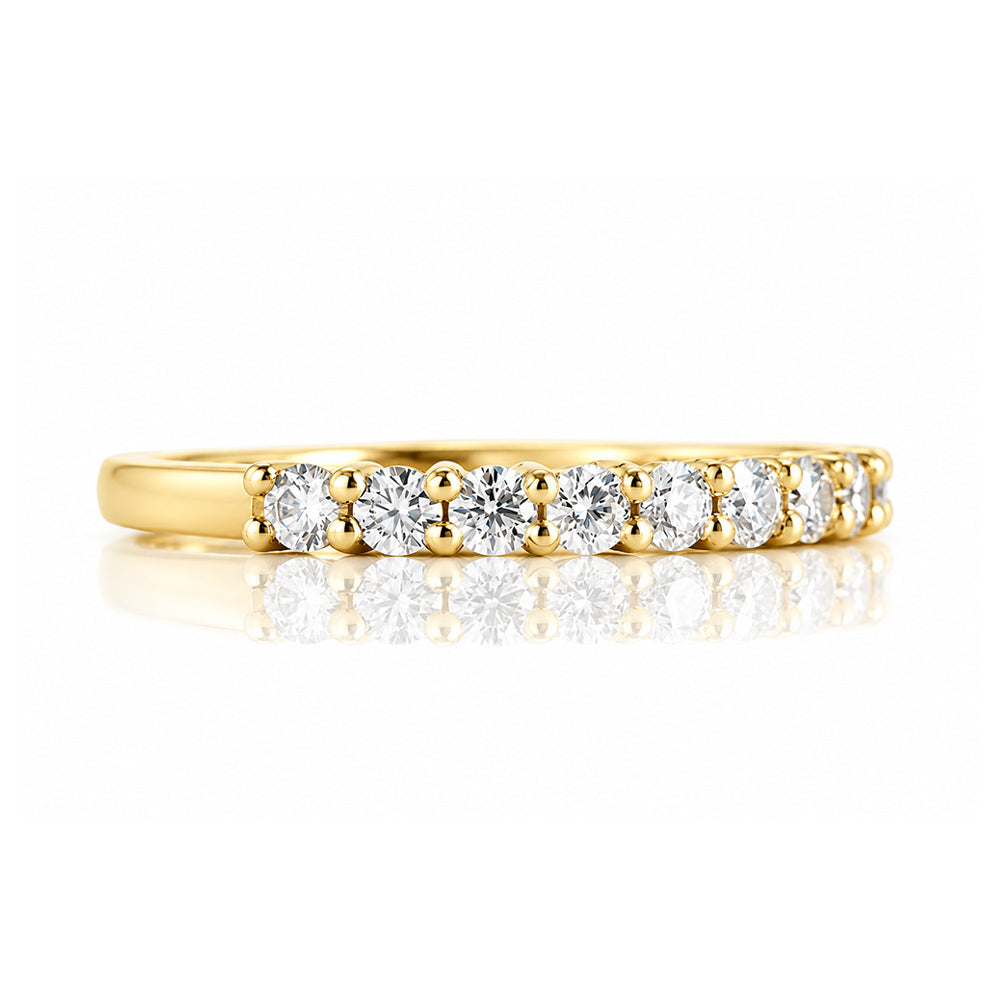 Libby, a Lab Diamond Wedding Band - Victoria's Jewellery