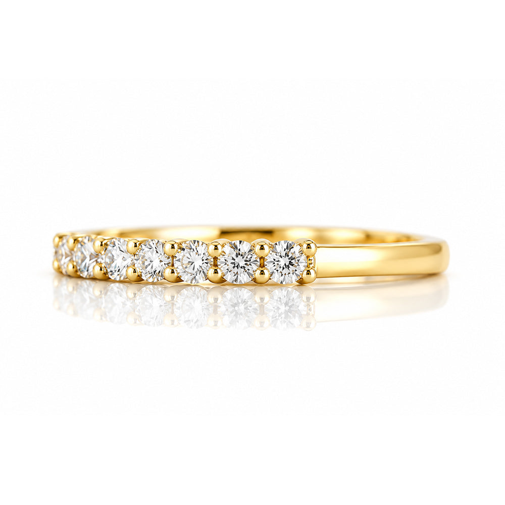 Libby, a Lab Diamond Wedding Band - Victoria's Jewellery