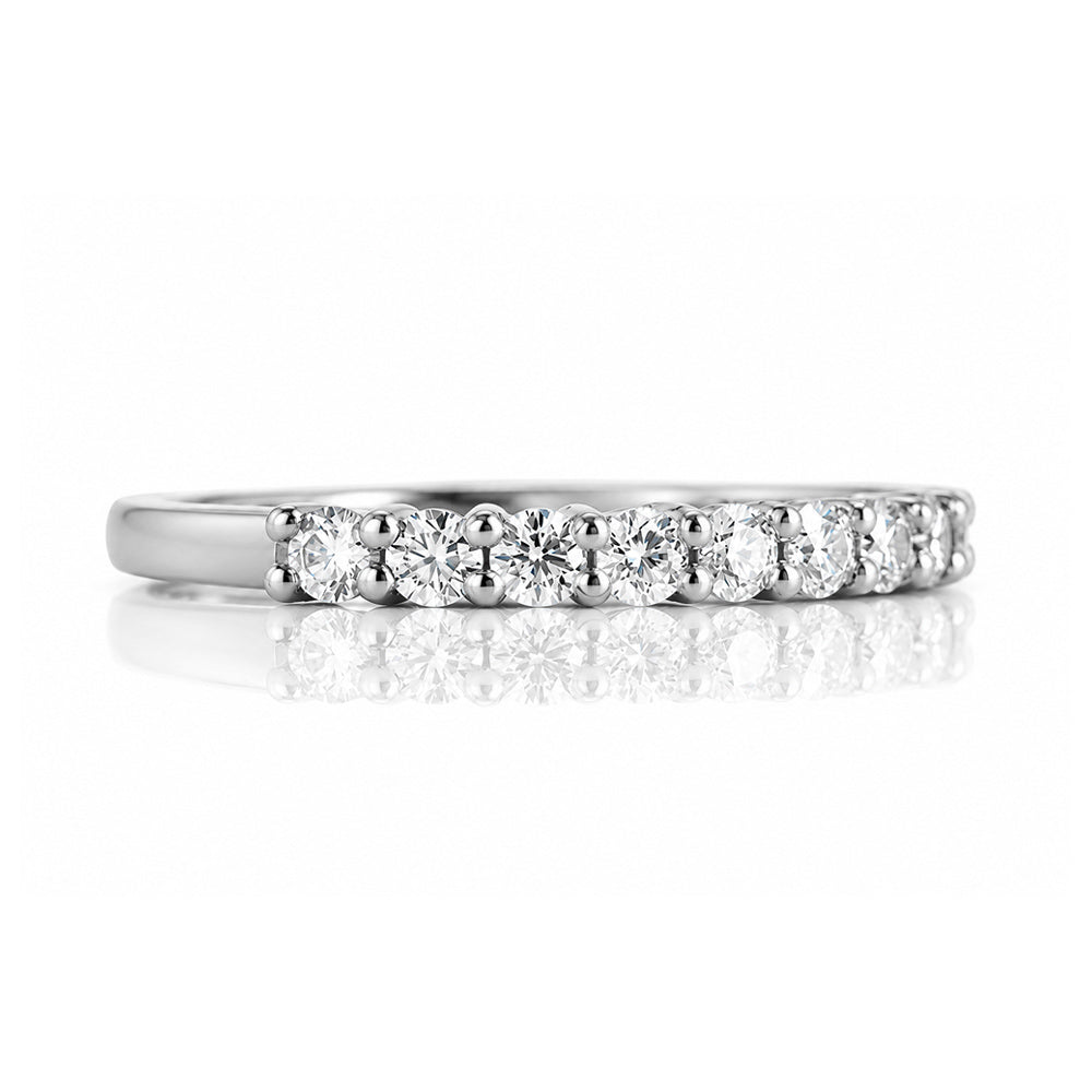 Libby, a Lab Diamond Wedding Band - Victoria's Jewellery