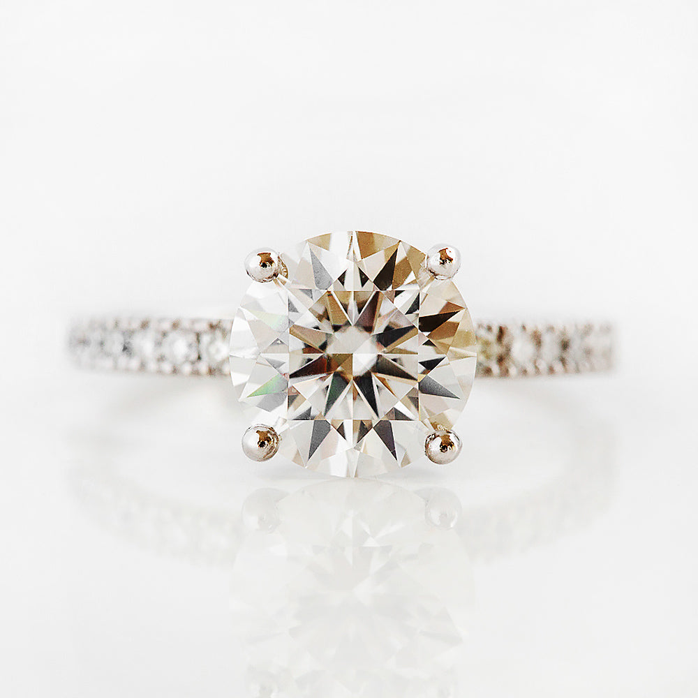 Emma, a Brilliant cut Lab Diamond Engagement Ring