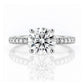Emma, a Round cut Lab Diamond Ring - 2ct - Victoria's Jewellery